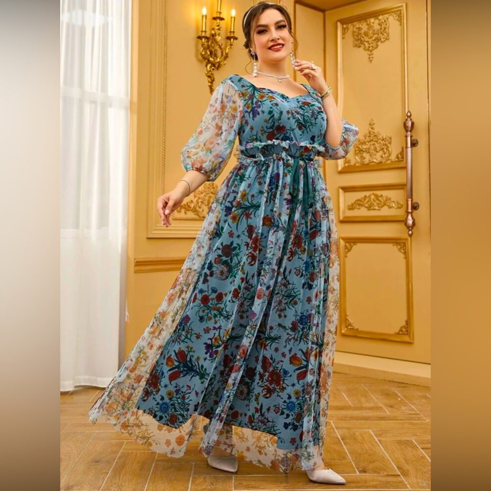 Bridgerton style Maxi Dress!